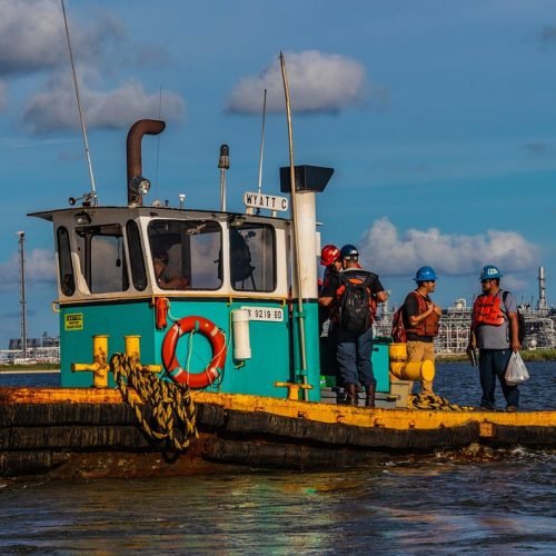 tugboat, harbor, boat, work crew, bay, water industrial, port, transportation, tug, transport, maritime, shipping, blue work, blue boat, blue industry, tugboat, tugboat, tugboat, tugboat, tugboat